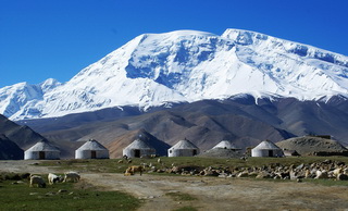 Tajik Village at Karakul Lake