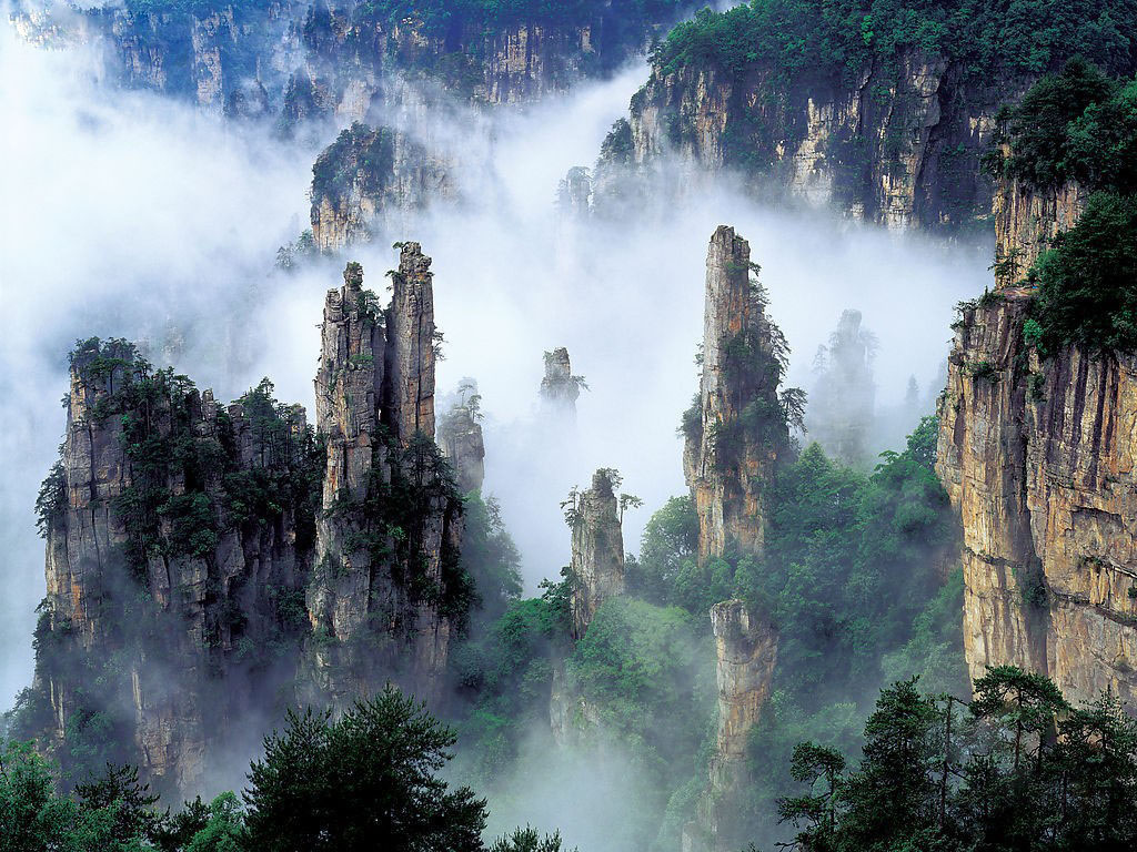 Tianzi Mountain,Zhangjiajie