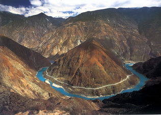 First Bend of Yangtze,Yunnan