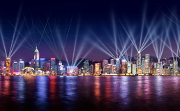 Hong Kong fireworks display