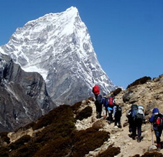 Trek at Mt.Everest in Tibet