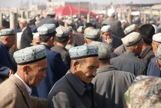 Local Uigur People in Xinjiang