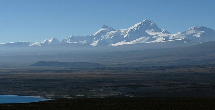View of Shixiapangma,Tibet