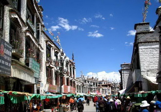 Old Town of Lhasa,Tibet