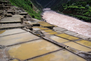 Local Salt Fields by the Mekong,Tibet