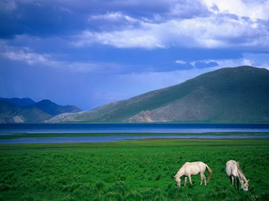 Yamdok Yumtso Lake,Tibet