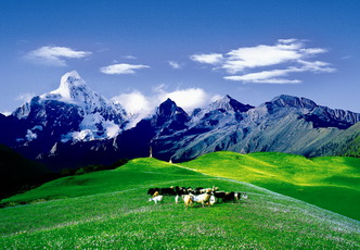 Siguniang Shan,Mt.Four Sisters,Sichuan