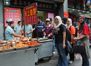 Moslin food market,Xian