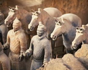 Terra Cotta Warriors and Horses,Xian,China
