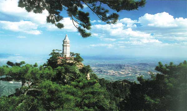 Panshan Mountain is a national scenic spot that is home to forests, mountains and rivers.