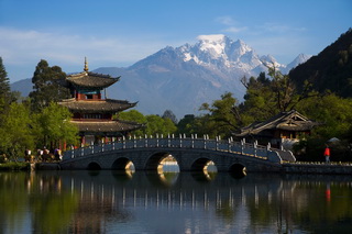 Black Dragon Pool,Lijiang Old Town,Yunnan