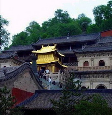 Buddhist Temple on Mt.Wutai,Shanxi Province