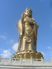 Kwan Yin Statue on Mt.Putuo