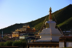 Langmu Si Monastery,Amdo Tibet