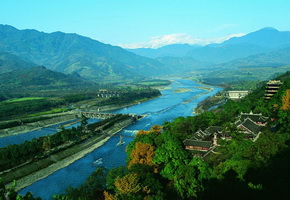 Dujiangyan Irrigation System,Sichuan,China