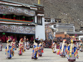 Cham Dance at Labrang Monastery,Xiahe,Amdo