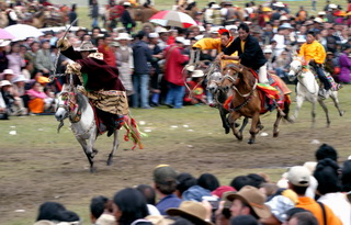 Litang Horse Racing Festival in Kham