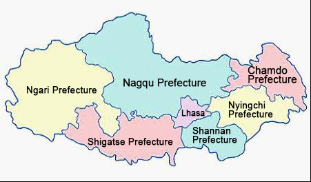 Tibet Maps