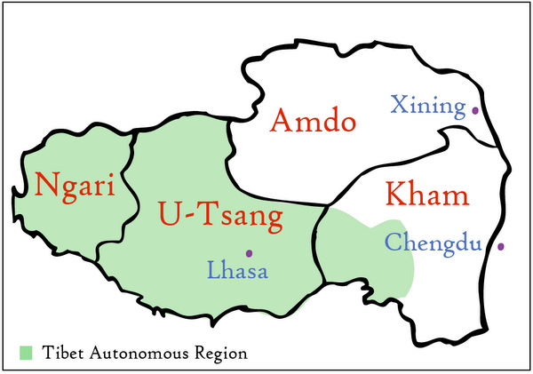 Maps of Tibet